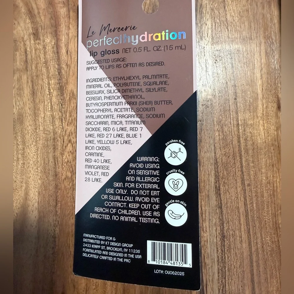 La Mercerie Perfect Hydration Lip Gloss | Brand new‎